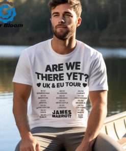 James Marriott Merch 2024 Tour Logo Tee Shirts