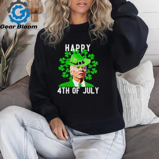 Joe Biden Happy 4th Of July Confused St. Patrick’s Day shirt