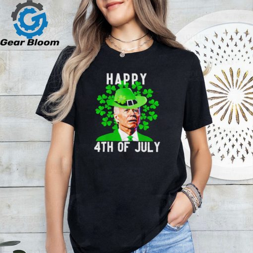 Joe Biden Happy 4th Of July Confused St. Patrick’s Day shirt