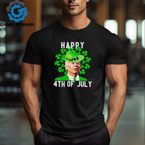 Joe Biden Happy 4th Of July Confused St. Patrick’s Day shirt