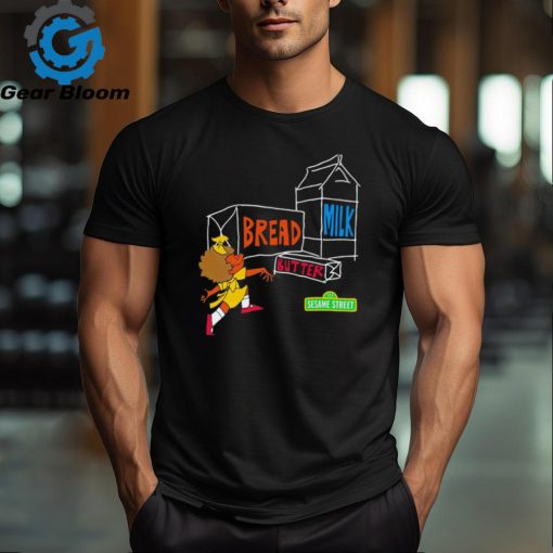 Joe Caramagna Bread Milk Butter Sesame Street shirt