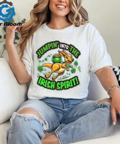 Jumpin’ into the Irish spirit St. Patrick’s Day T Shirt