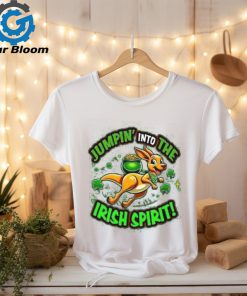 Jumpin’ into the Irish spirit St. Patrick’s Day T Shirt