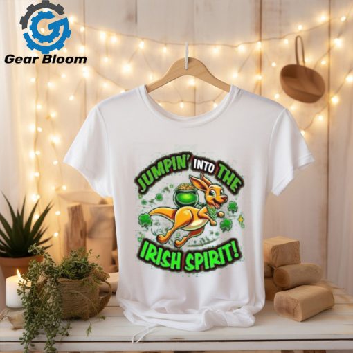 Jumpin’ into the Irish spirit St. Patrick’s Day T Shirt