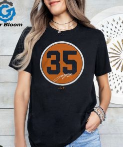 Justin Verlander Number Circle #35 Tee Houston Astros shirt