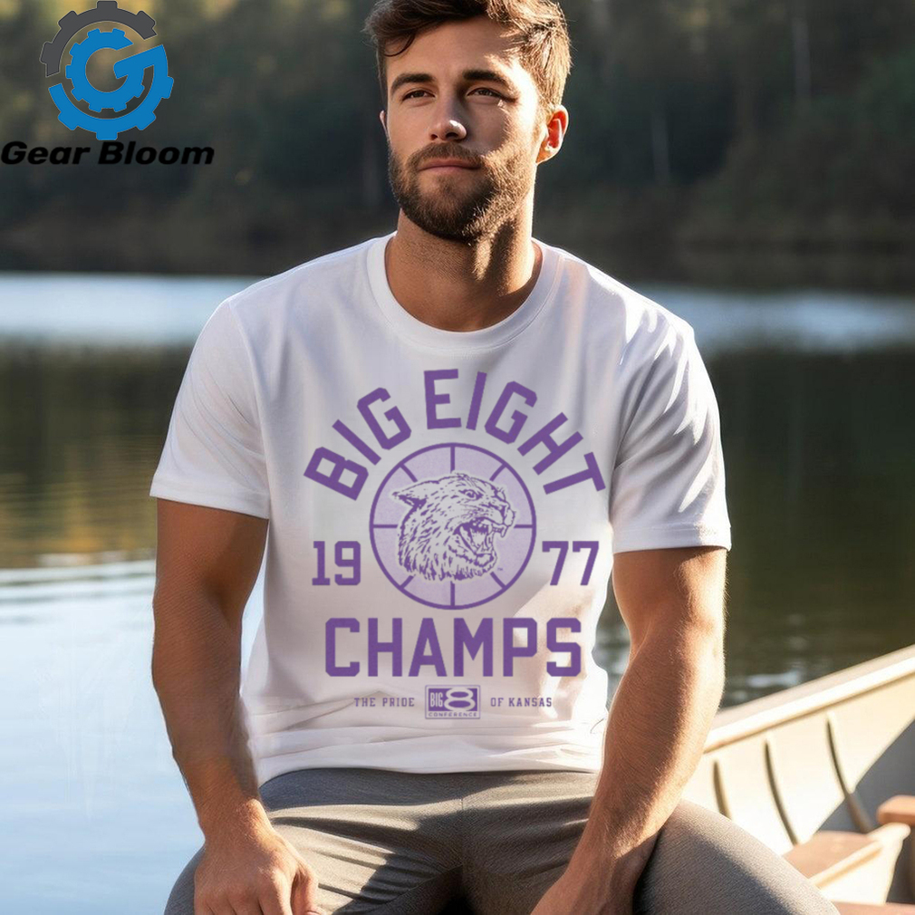 K State Basketball 1977 Big Eight Champions Tee K State Basketball 1977 Big Eight Champions Tee