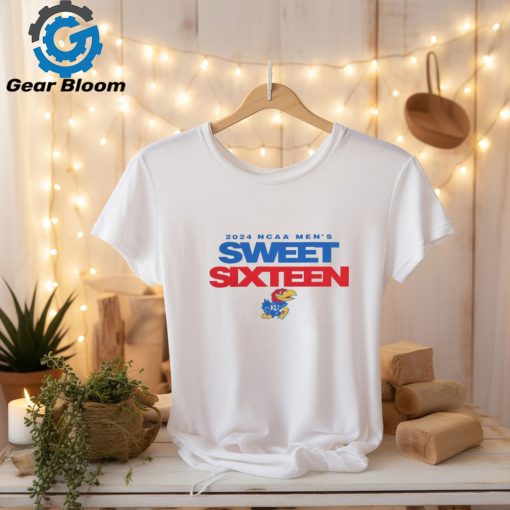 Kansas Jayhawks Men’s Basketball 2024 Sweet Sixteen T Shirt