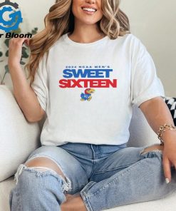 Kansas Jayhawks Men's Basketball 2024 Sweet Sixteen T Shirt