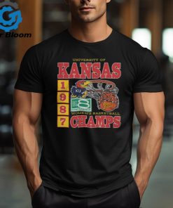 Kansas Women’s Basketball 1987 Big Eight Champs Shirt