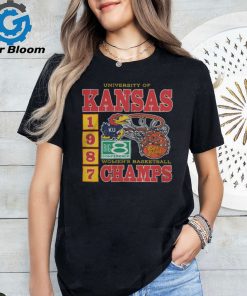 Kansas Women’s Basketball 1987 Big Eight Champs Shirt