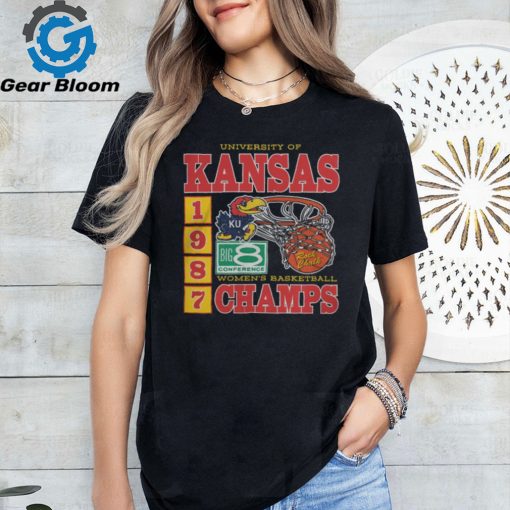 Kansas Women’s Basketball 1987 Big Eight Champs Shirt