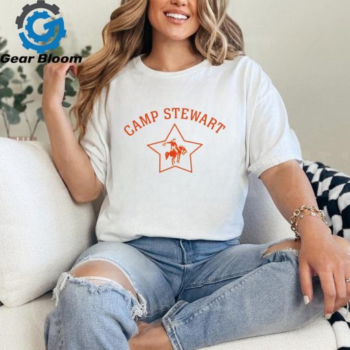 Kristen Stewart wearing camp stewart shirt