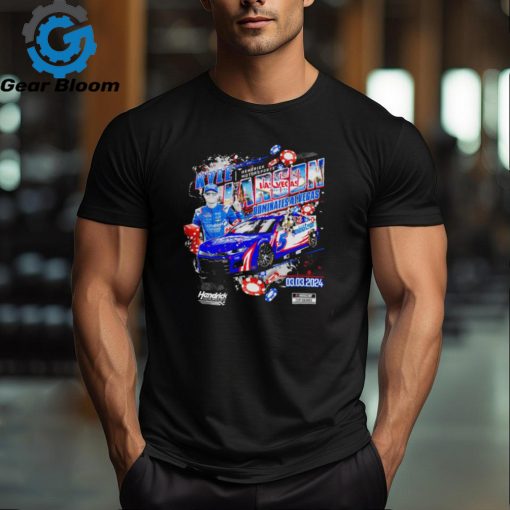Kyle Larson Checkered Flag 2024 Pennzoil 400 Race Win shirt