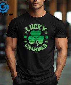 LUCKY CHARMER Shirt Boys Kids Girl Funny St. Patrick's Day T Shirt