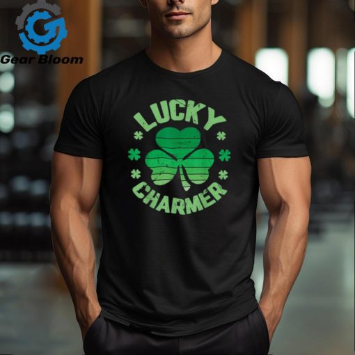 LUCKY CHARMER Shirt Boys Kids Girl Funny St. Patrick’s Day T Shirt