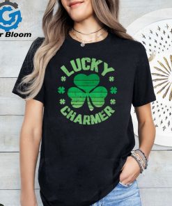 LUCKY CHARMER Shirt Boys Kids Girl Funny St. Patrick's Day T Shirt