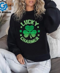 LUCKY CHARMER Shirt Boys Kids Girl Funny St. Patrick's Day T Shirt