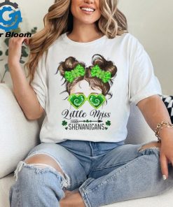 Little Miss Shenanigans St Patricks Day Kids Girls Toddler T Shirt