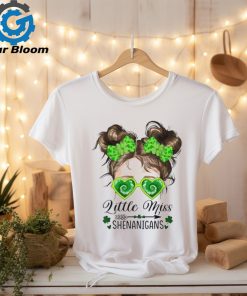 Little Miss Shenanigans St Patricks Day Kids Girls Toddler T Shirt