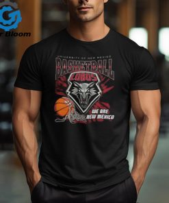 Lobos Basketball Ball & Net Tee We Are New Mexico shirt