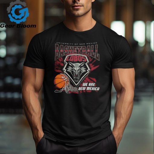 Lobos Basketball Ball & Net Tee We Are New Mexico shirt