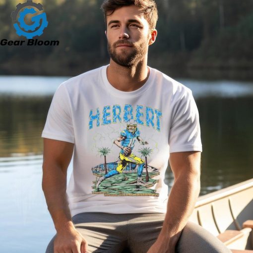 Los Angeles Chargers Justin Herbert On Planet T S shirt