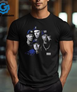 Los Angeles Dodgers Shohei Ohtani Mookie Betts Freddie Freeman And Yoshinobu Yamamoto Shirt