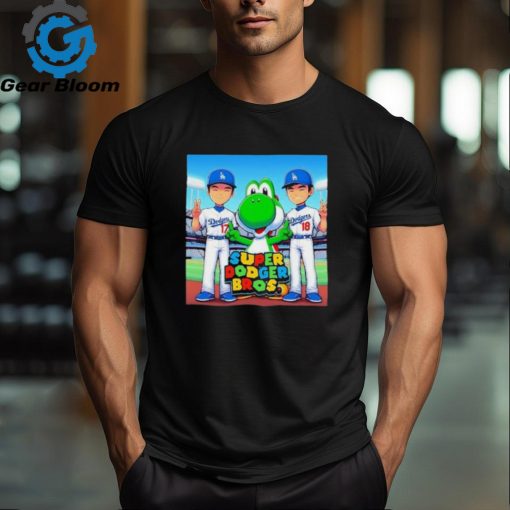 Los Angeles Dodgers Super Dodger Bros Shirt