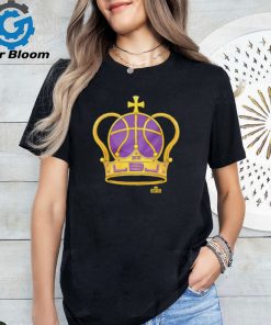 Los Angeles Lakers LeBron James LBJ crown shirt