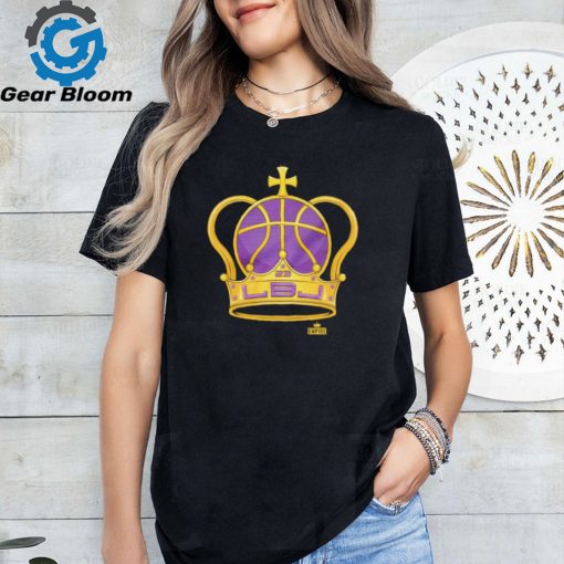 Los Angeles Lakers LeBron James LBJ crown shirt