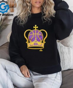 Los Angeles Lakers LeBron James LBJ crown shirt