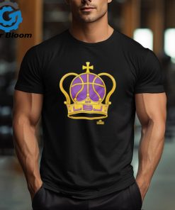 Los Angeles Lakers LeBron James LBJ crown shirt