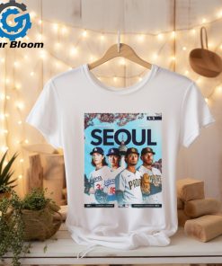 Los angeles dodgers take on the san diego padres in the seoul series shirt