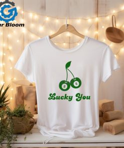 Lucky You 8 Ball Cherry Patricks Day shirt