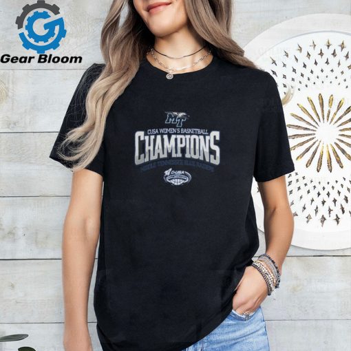 MTSU 2024 Conference USA Women’s Basketball Tournament Champs Shirt