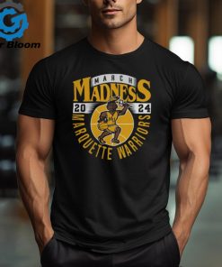 March Madness 2024 Marquette Warriors Division I Men'S Basketball Mascot Tee shirt