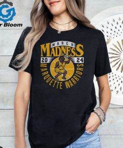 March Madness 2024 Marquette Warriors Division I Men'S Basketball Mascot Tee shirt