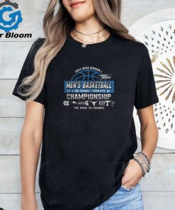 March Madness 2024 Ncaa Division I Men’s Basketball Champion 1st 2nd Rounds Charlotte, NC The Road To Phoenix Tee shirt