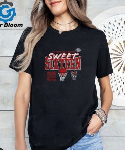 March Madness NC State Wolfpack 2024 NCAA Women's Basketball Tournament Sweet Sixteen Fast Break Tee Shirt