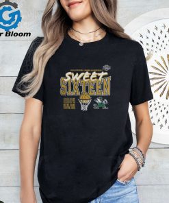 March Madness Notre Dame Fighting Irish 2024 NCAA Women's Basketball Tournament Sweet Sixteen Fast Break Tee Shirt