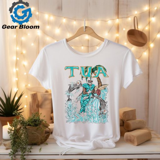 Miami Dolphins Tua Tagovailoa palm tree shirt