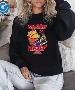 Miami Heat And My Hero Academia All Might Smash Shirts