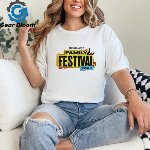 Miami Heat family festival 2024 shirt