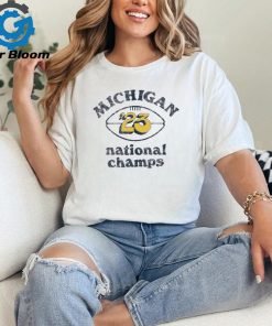 Michigan Wolverines ’23 national champs january 8 2024 Houston TX shirt