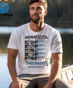 Minnesota Timberwolves Starting 5 Basketball Signatures shirt