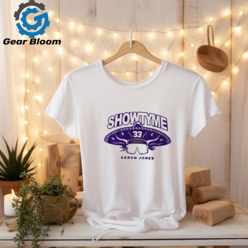 Minnesota Vikings Aaron Jones 33 showtyme shirt