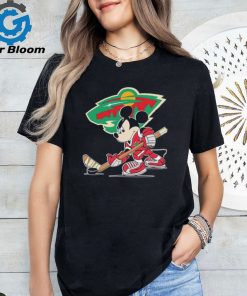 Minnesota Wild NHL Mickey Mouse Player 2024 shirt