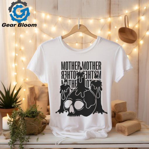 Mother Mother Merch Skull Candle Shirt