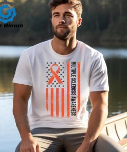 Multiple Sclerosis Awareness US Flag shirt