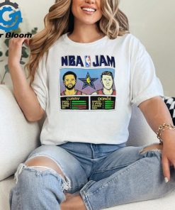 NBA Jam Stephen Curry and Luka Doncic shirt